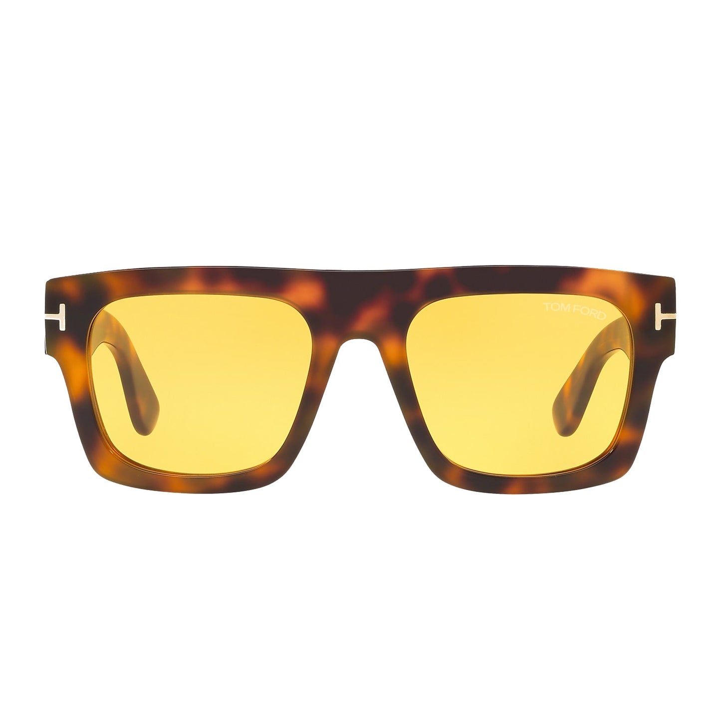 Tom Ford FT 0711 Fausto 56E 53 Shiny Havana/Vintage Yellow