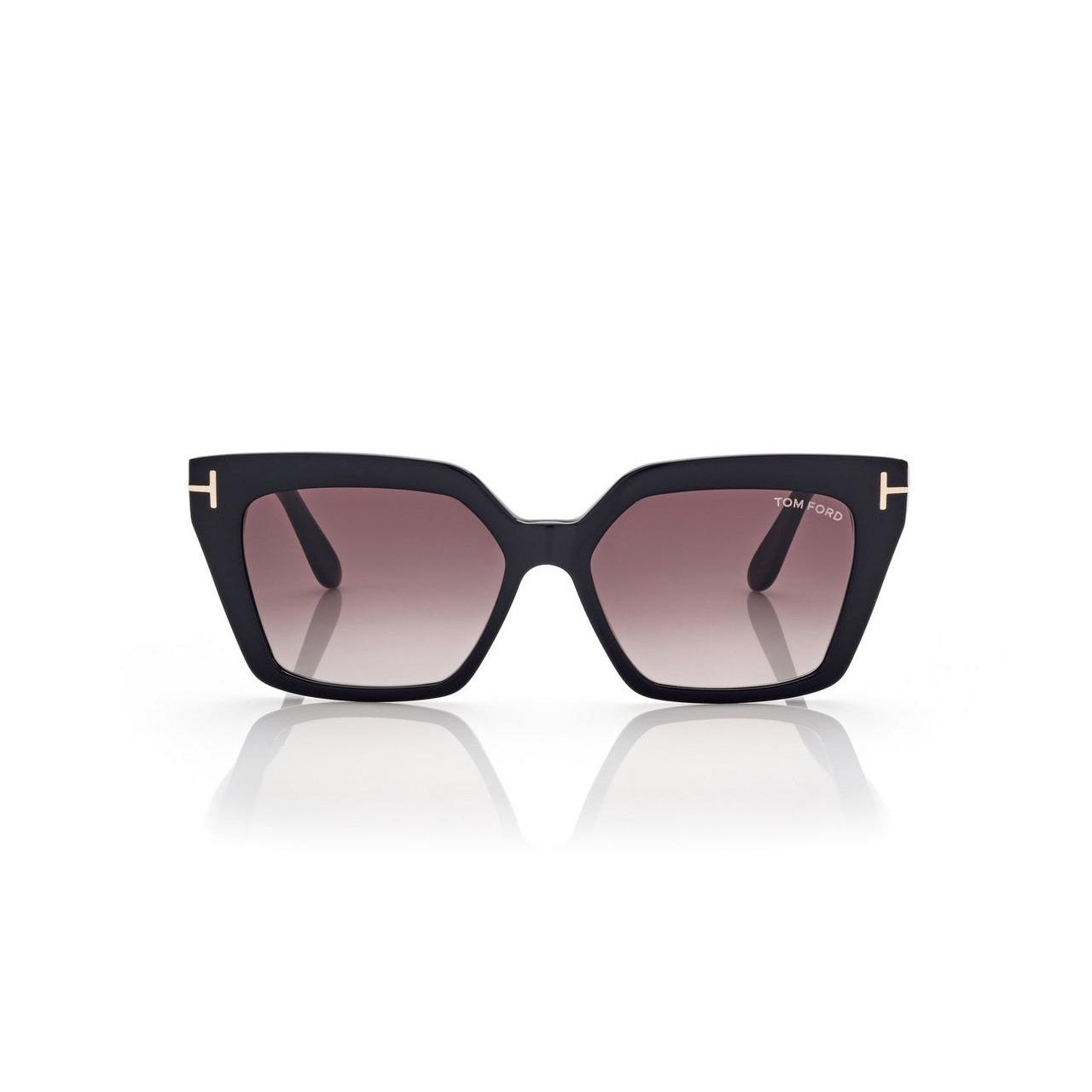 Tom Ford FT 1030 Winona 01Z 53 Shiny Black/Rose Gradient