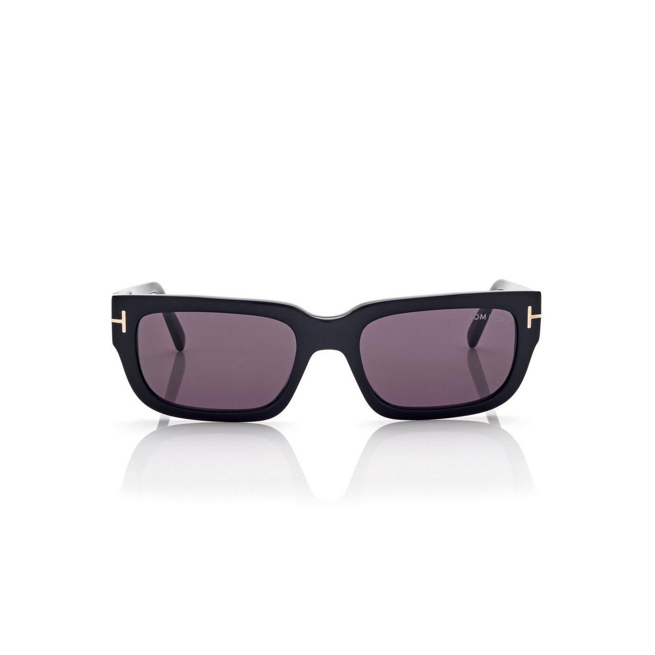 Tom Ford FT 1075 Ezra 01A 54 Shiny Black/Smoke
