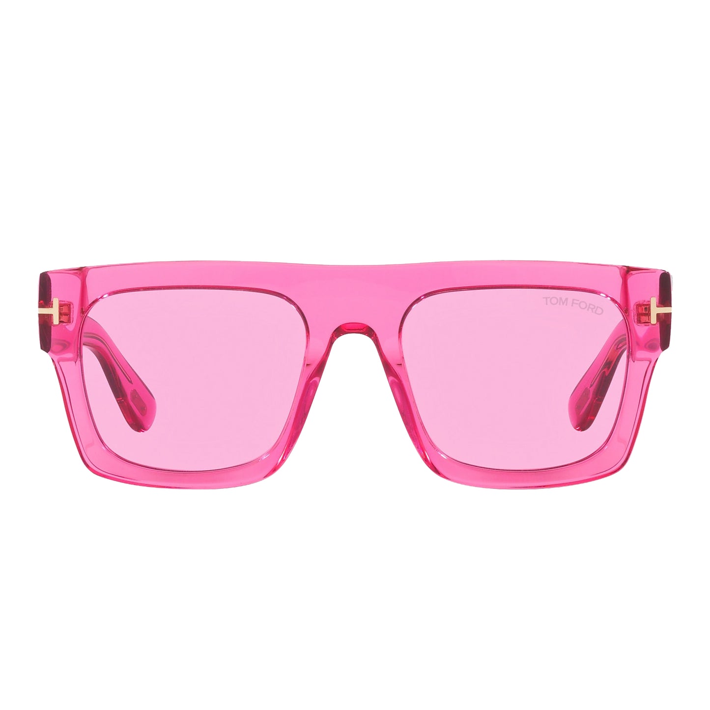 *Tom Ford FT 0711 Fausto 75S Shiny Transparent Fuchsia/Pink