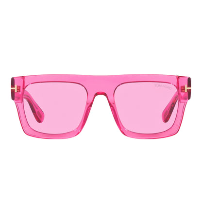 *Tom Ford FT 0711 Fausto 75S Shiny Transparent Fuchsia/Pink