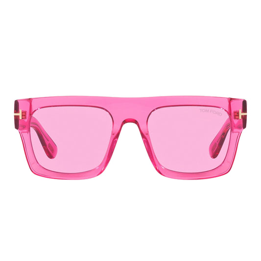 *Tom Ford FT 0711 Fausto 75S Shiny Transparent Fuchsia/Pink