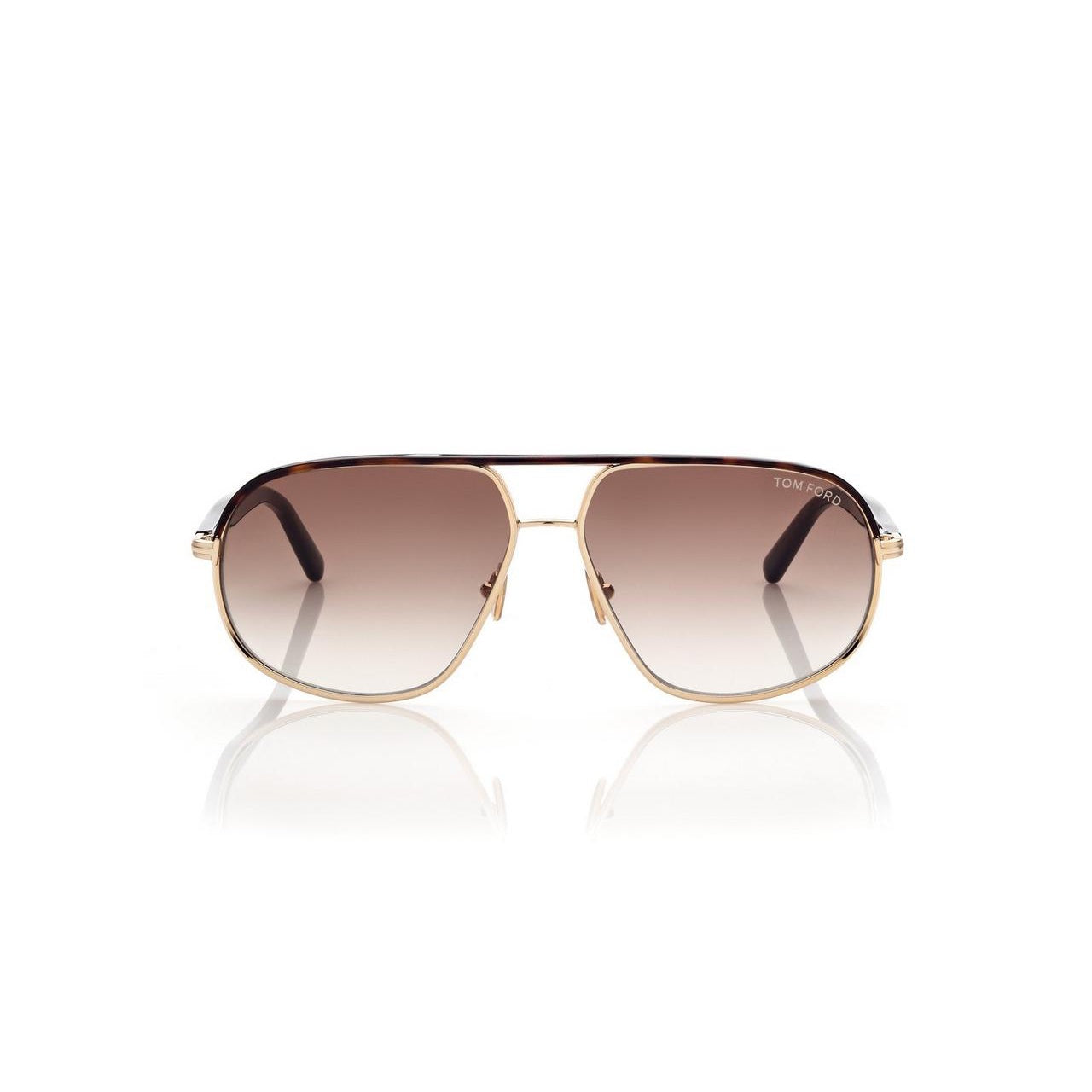 Tom Ford FT 1019 Maxwell 30F 59 Shiny Havana Gold/Brown Gradient
