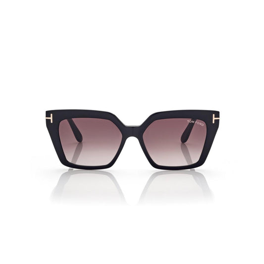 Tom Ford FT 1030 Winona 01Z 53 Shiny Black/Rose Gradient