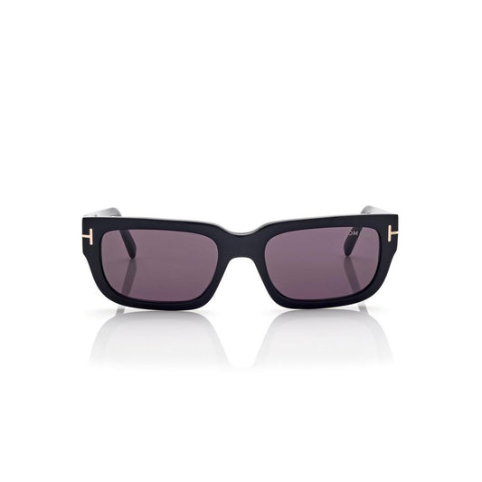 Tom Ford FT 1075 Ezra 01A 54 Shiny Black/Smoke