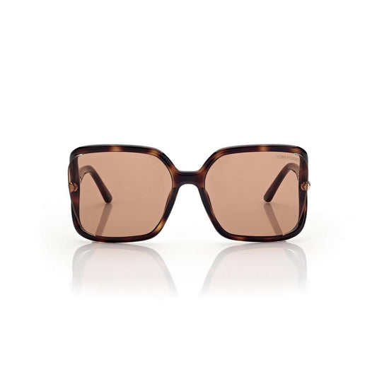 *Tom Ford FT 1089 Solange 52E 60 Dark Havana/Brown