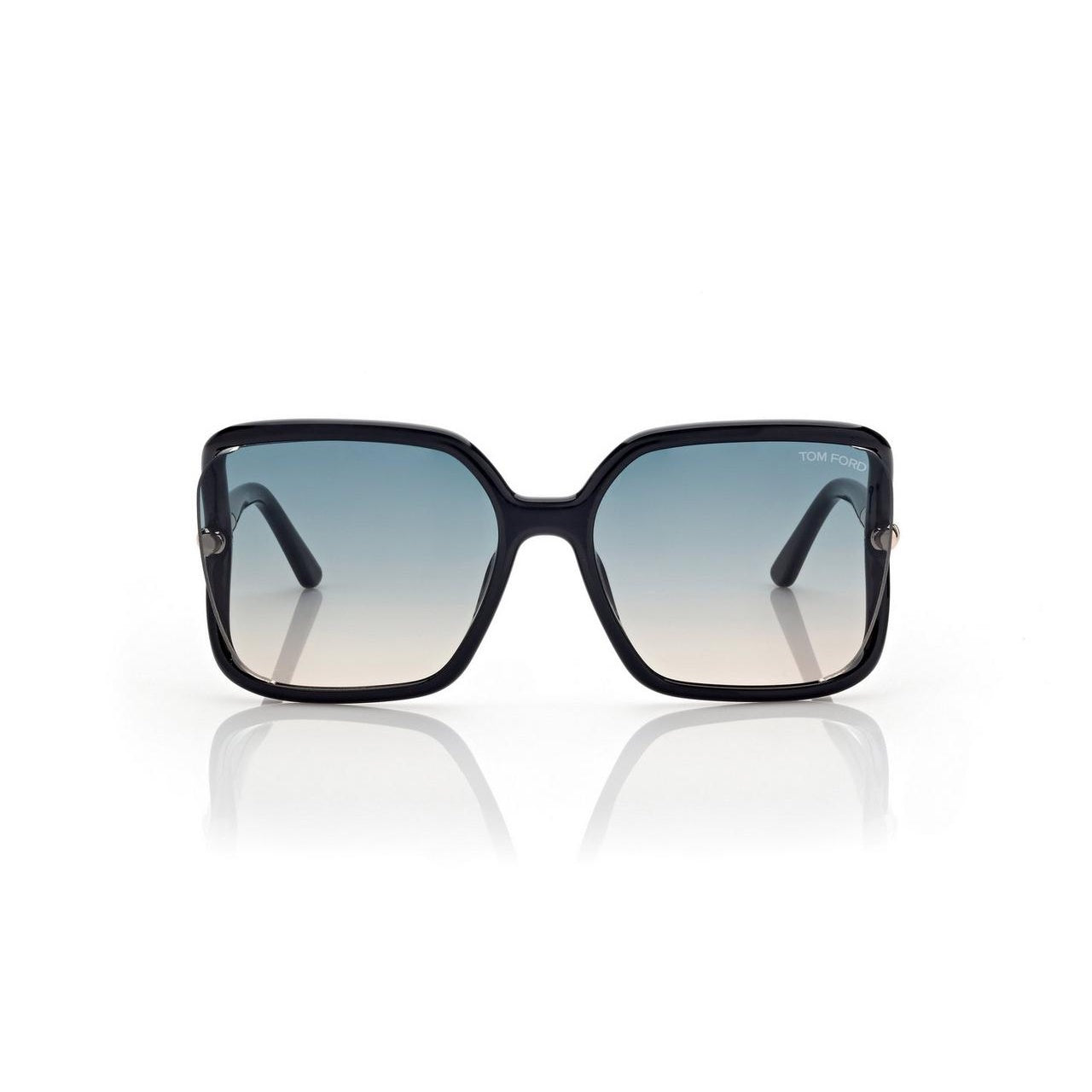 *Tom Ford FT 1089 Solange 01P 60 Shiny Black/Blue Gradient