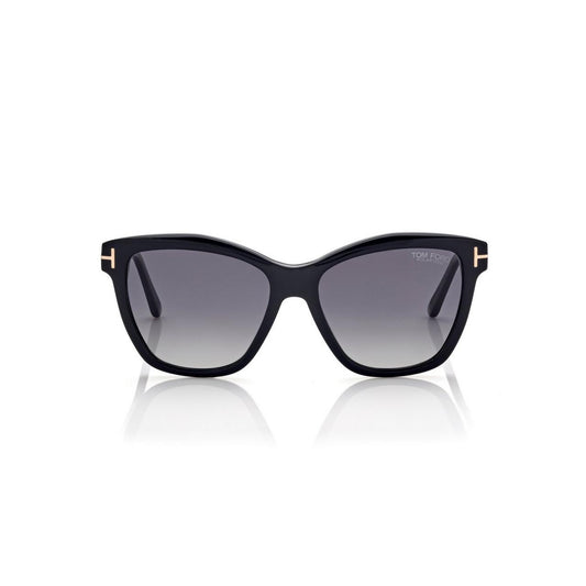 Tom Ford FT 1087 Lucia 01D 54 Shiny Black/Grey Gradient Polarized