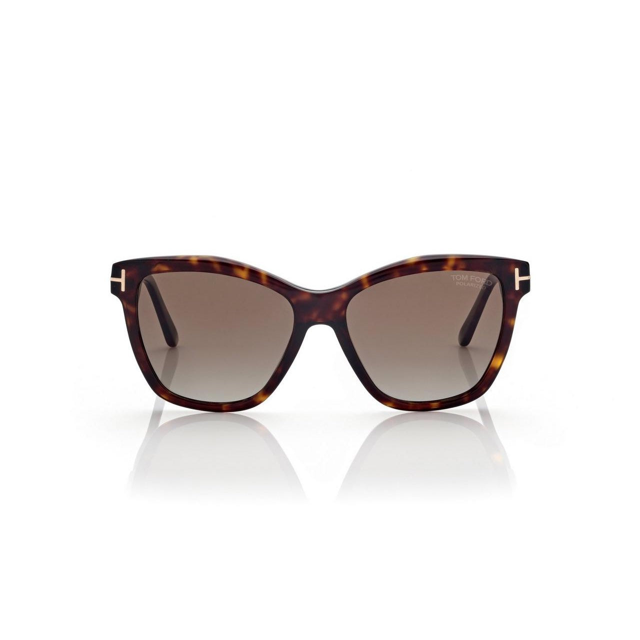 Tom Ford FT 1087 Lucia 52H 54 Dark Havana/Brown Gradient Polarized