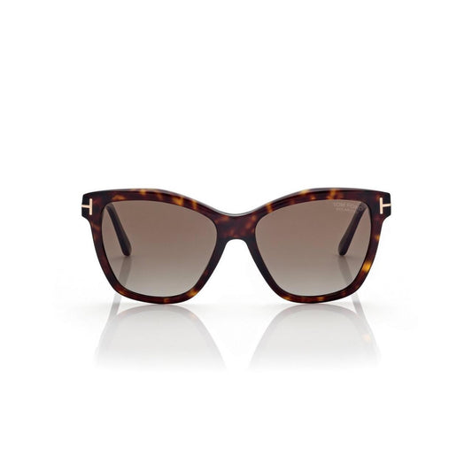 Tom Ford FT 1087 Lucia 52H 54 Dark Havana/Brown Gradient Polarized