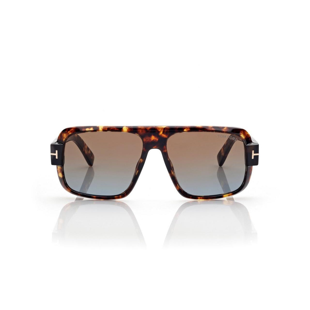 Tom Ford FT 1101 Turner 52F 58 Dark Havana/Brown Gradient