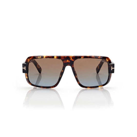 Tom Ford FT 1101 Turner 52F 58 Dark Havana/Brown Gradient