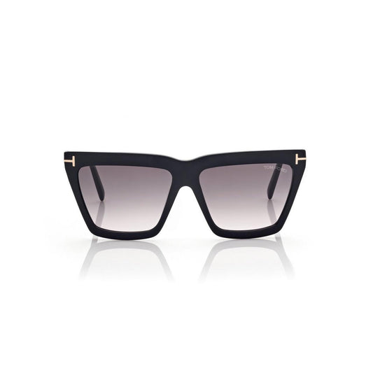 Tom Ford FT 1110 Eden 01B 56 Shiny Black/ Smoke Gradient