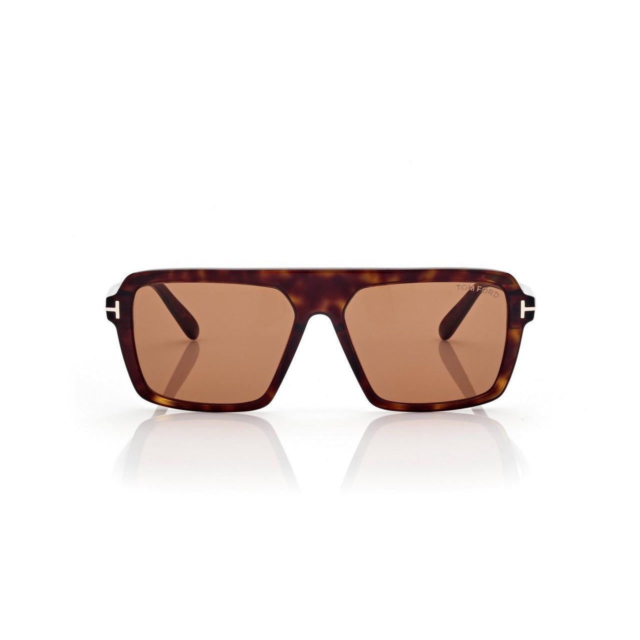 Tom Ford FT 1176 Vincent 53N Shiny Dark Havana/Green