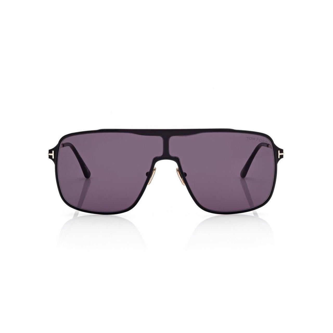 *Tom Ford FT 1173 Zappa 01A 69 Shiny Black/Smoke