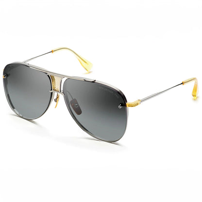 Dita Decade Two DRX-2082-A-SLV-GLD-62 Black Palladium 18K Gold/Dark Gradient