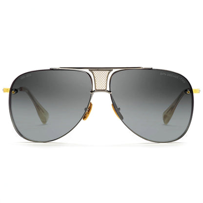 Dita Decade Two DRX-2082-A-SLV-GLD-62 Black Palladium 18K Gold/Dark Gradient